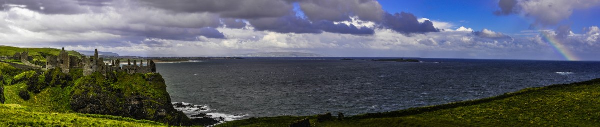 irlanda del nord abbazia panorama