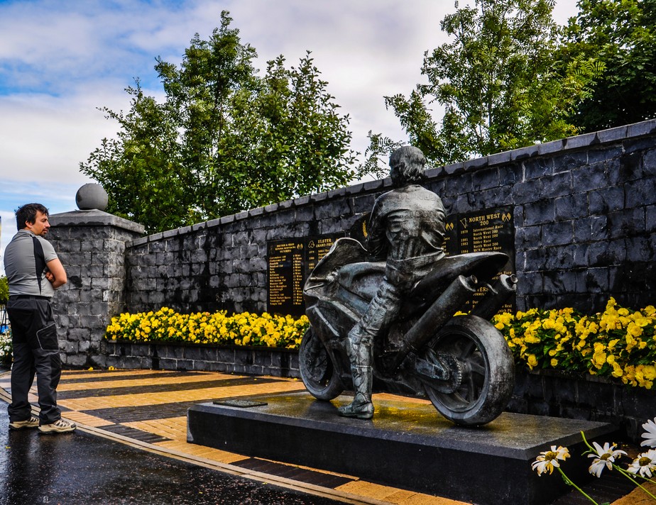 irlanda del nord joey dunlop ballymoney