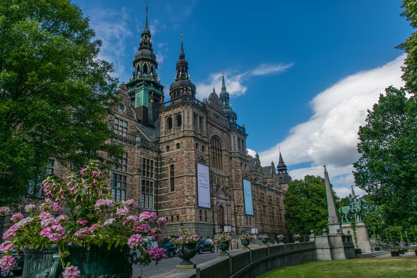L’ingresso del Nordiska Museet