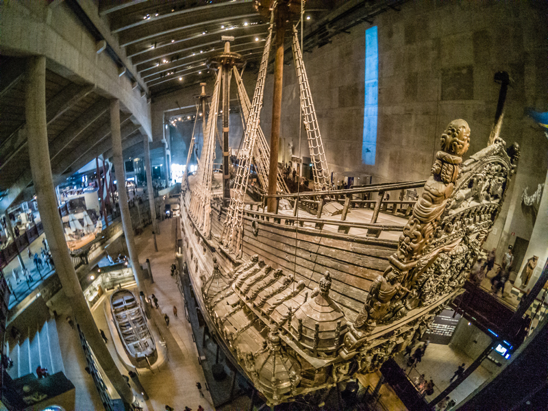 Il Vasa in tutta la sua grandezza