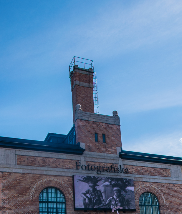 Il museo Fotografiska situato in un ex fabbrica