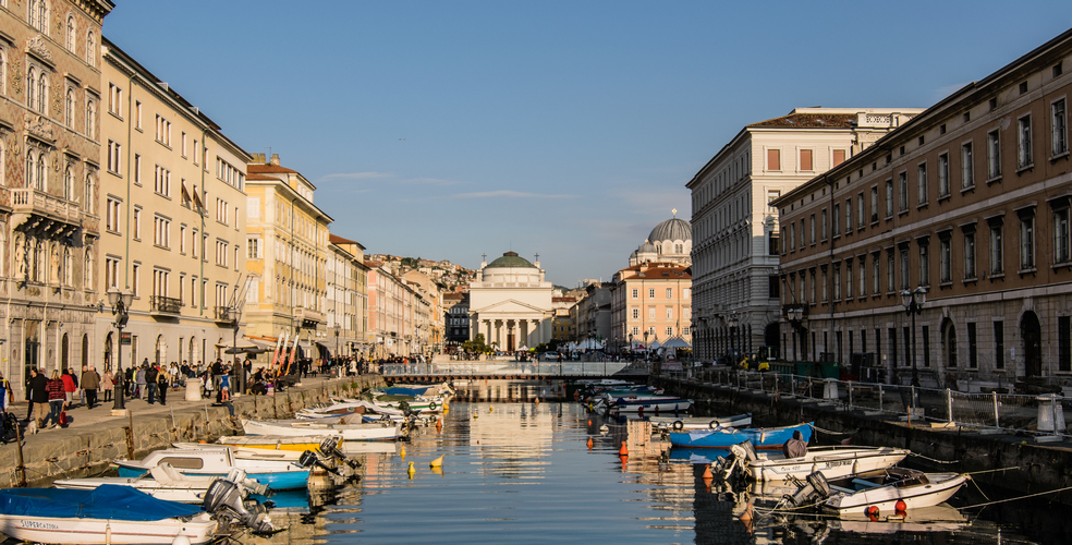 Il canal grande di trieste