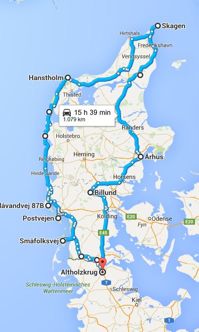 percorso danimarca